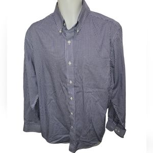 LAUREN RALPH LAUREN Gingham Slim Fit Shirt Mens 17 - 34/35
